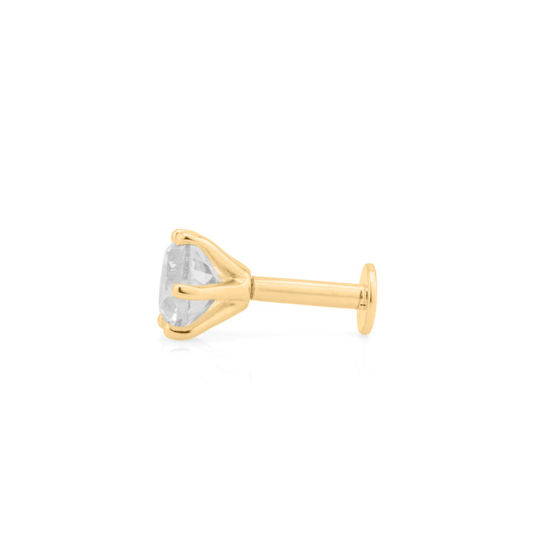 Piercing BRIANA 5mm Topas