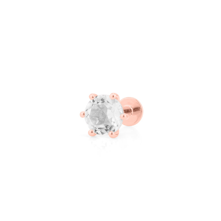 Piercing BRIANA 5mm Topas