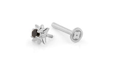 Piercing EMILIA mit Spinel