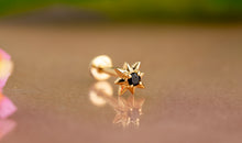 Piercing EMILIA mit Spinel
