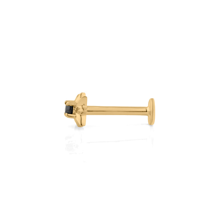 Piercing EMILIA mit Spinel