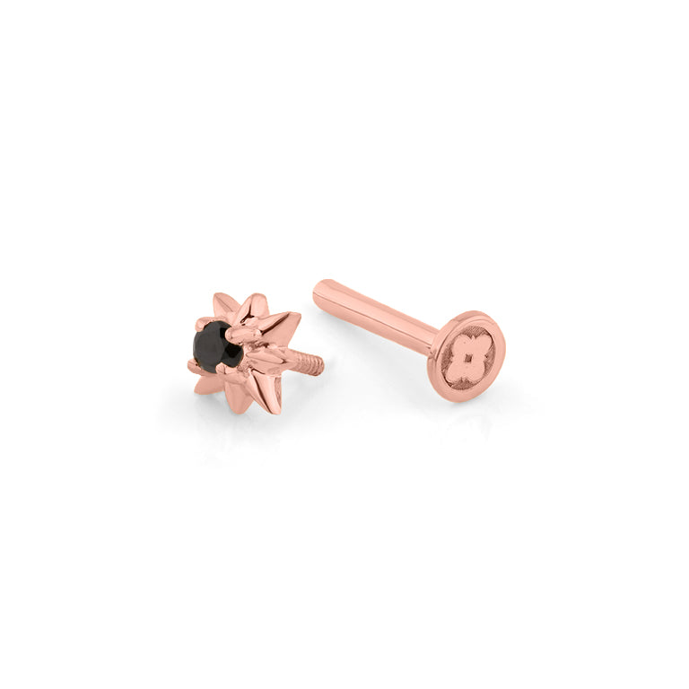 Piercing EMILIA mit Spinel