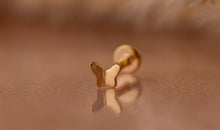 Piercing FARFALLA 3 X 4 mm poliert