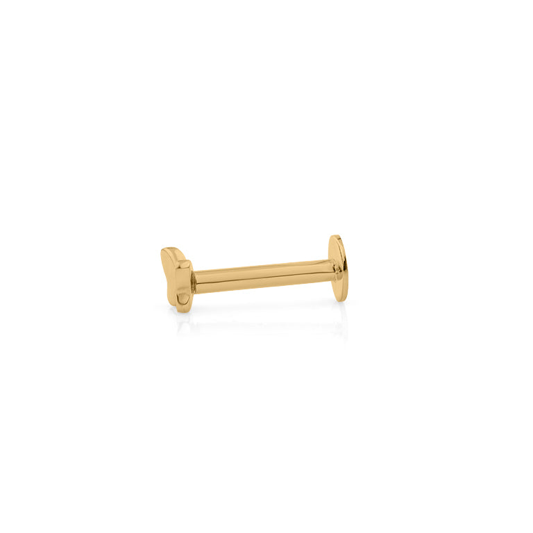 Piercing FARFALLA 3 X 4 mm poliert