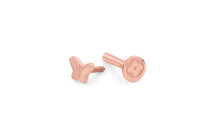 Piercing FARFALLA 3 X 4 mm poliert