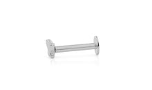 Piercing FARFALLA 3 X 4 mm poliert