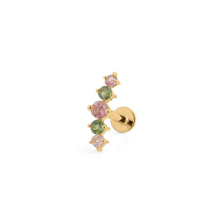 Piercing FATIMA SMALL Multiturmalin
