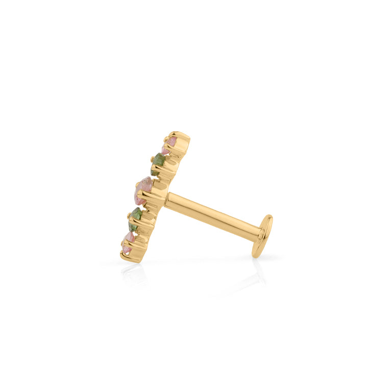 Piercing FATIMA SMALL Multiturmalin