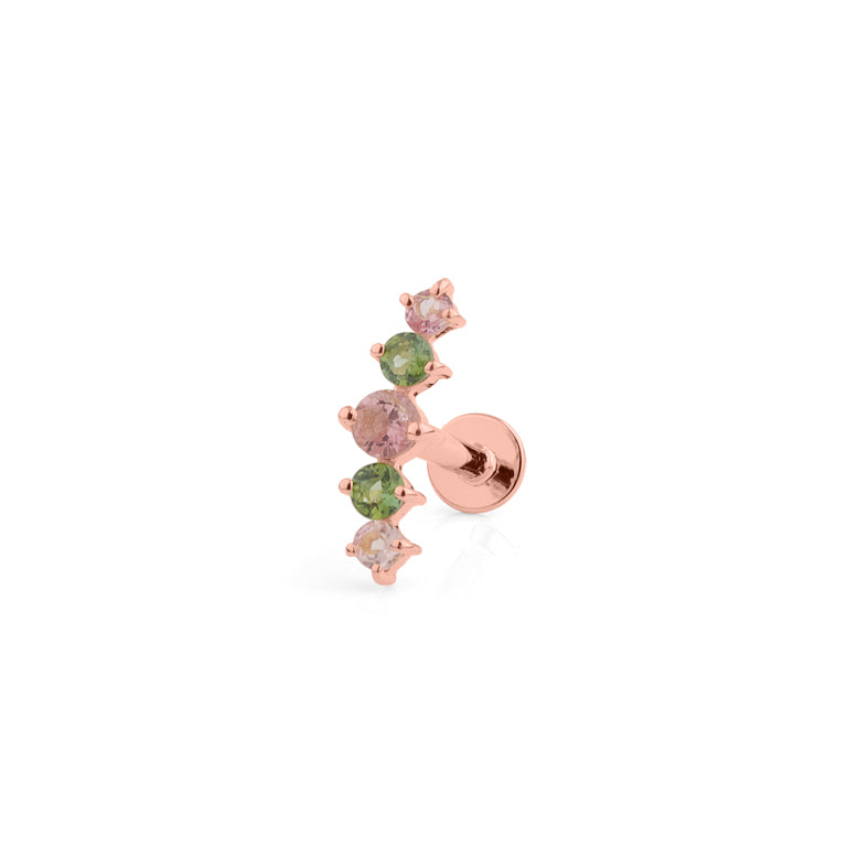 Piercing FATIMA SMALL Multiturmalin