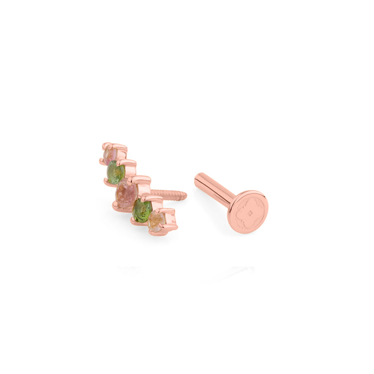 Piercing FATIMA SMALL Multiturmalin