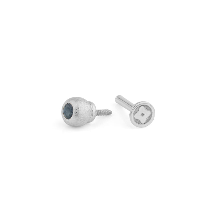 Piercing MATILDE mit 2.5 mm Saphir