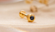 Piercing MATILDE mit 2.5 mm Saphir