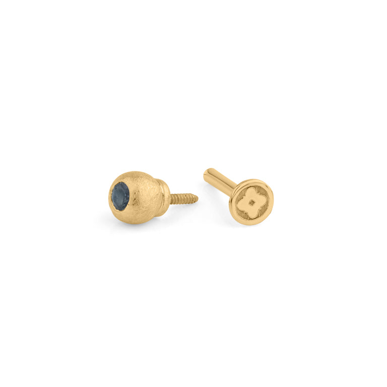 Piercing MATILDE mit 2.5 mm Saphir