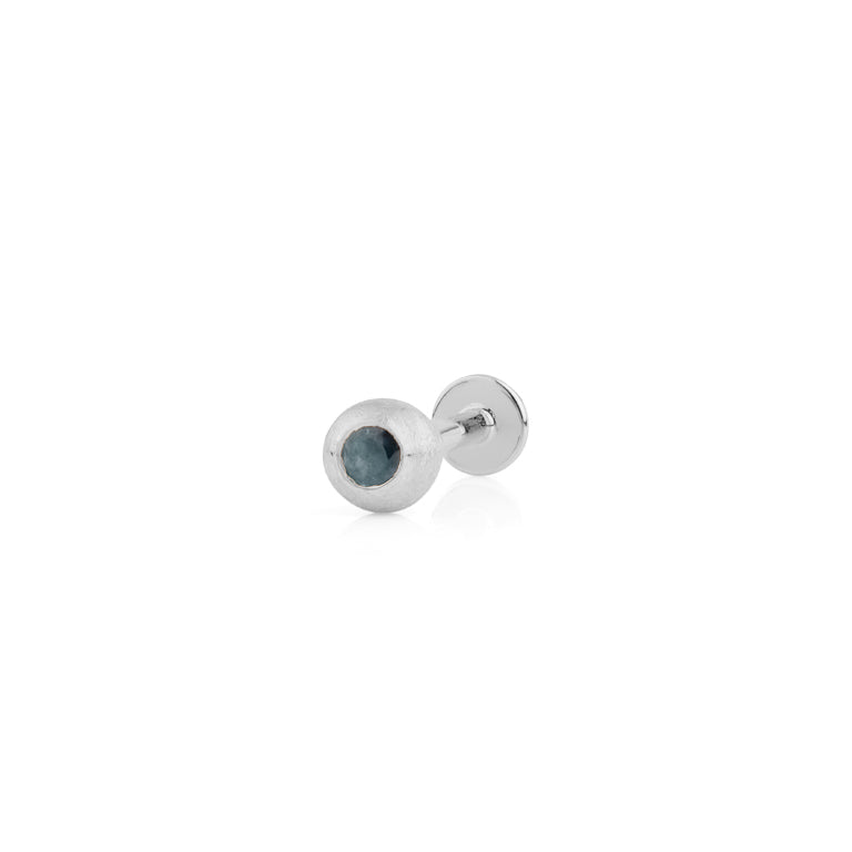 Piercing MATILDE mit 2.5 mm Saphir