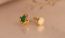 Piercing MINI LOTUS Smaragd