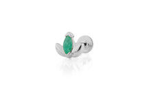 Piercing MINI LOTUS Smaragd