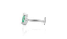 Piercing MINI LOTUS Smaragd