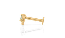Piercing NORAH mit grünem Turmalin 3 mm