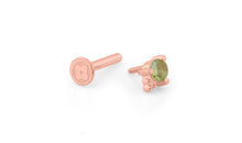 Piercing NORAH mit grünem Turmalin 3 mm