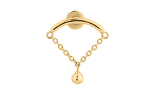 Piercing SINGLE BALL hidden  Helix 18k Gold