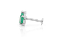 Piercing SOREN mit Smaragd