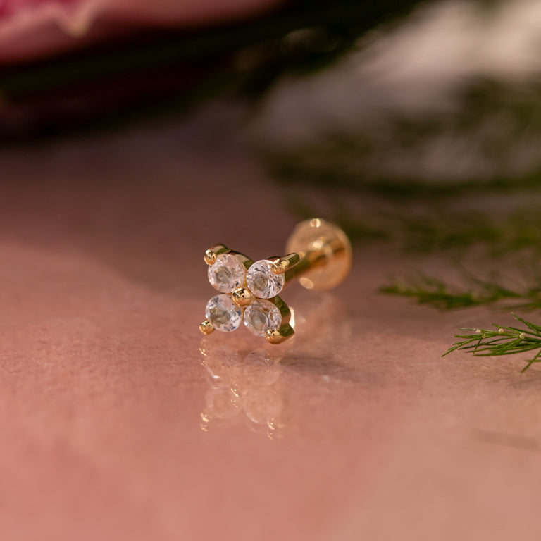 Piercing SERAINA mit Topas