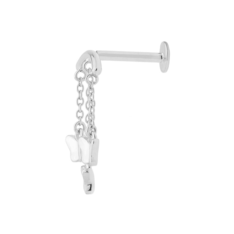 Piercing FLUTINA hidden helix 18k Gelbgold