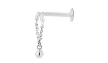Piercing SINGLE BALL hidden  Helix 18k Gold