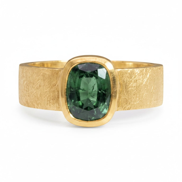 Ring ELTON 6×8 Grüner Turmalin