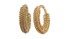 Ceolen Yannick 10 mm Silber – Strukturierte Mini Hoops