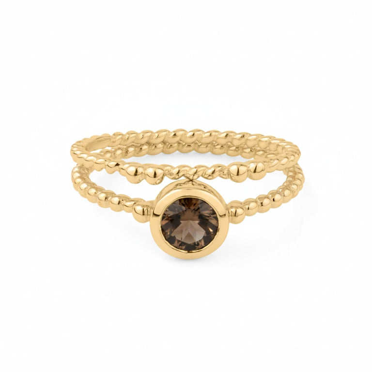 Ring LISAMARIA mit Rauchquarz