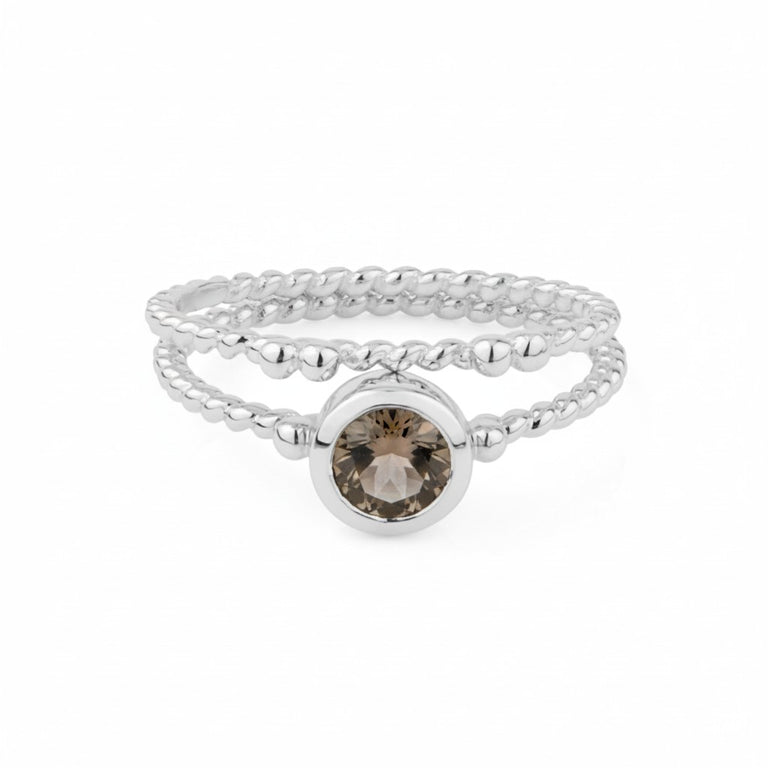 Ring LISAMARIA mit Rauchquarz