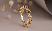 Ring AURELIA mit Turmalinen