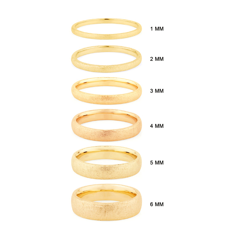 Ring COLIN 2mm fine matt