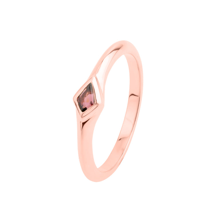 Ring KITE Rosaturmalin 3X5mm