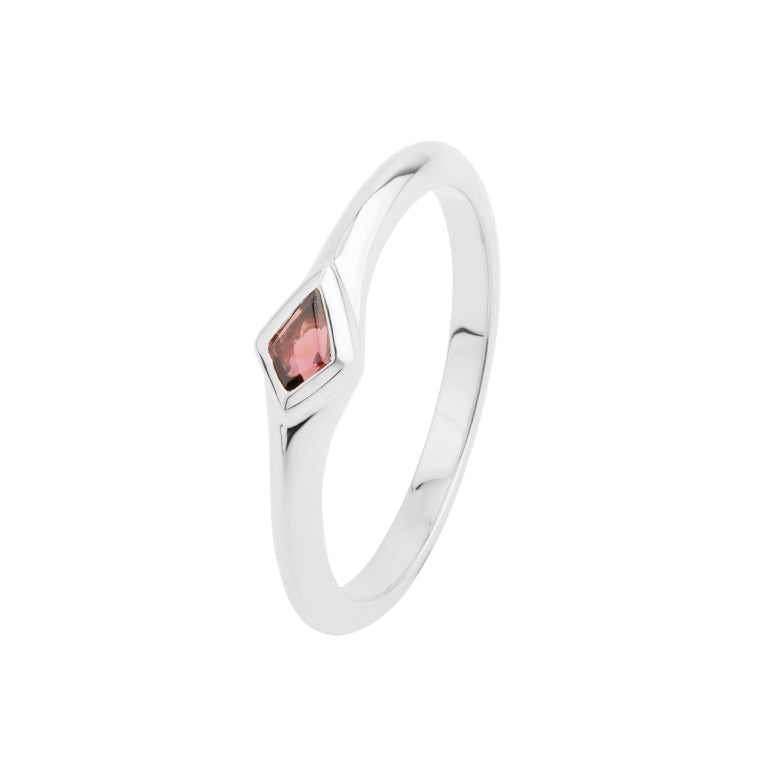 Ring KITE Rosaturmalin 3X5mm