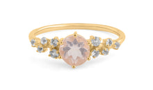 Ring  ELEONOR mit Rosenquarz