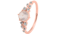 Ring  ELEONOR mit Rosenquarz
