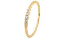 Ring EMILIA mit Diamanten 9 Karat Gold