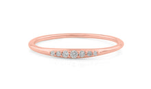 Ring EMILIA mit Diamanten 9 Karat Gold