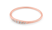 Ring EMILIA mit Diamanten 9 Karat Gold