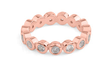 Ring ESTIA MORGANIT 3 mm Rosegold 9k