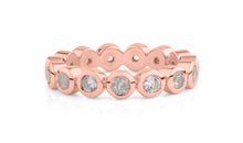 Ring ESTIA MORGANIT 3 mm Rosegold 9k