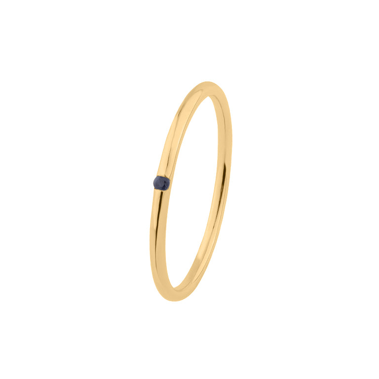 Ring HEDWIG mit Saphir 1.5 mm