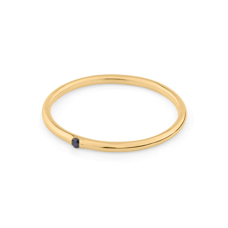 Ring HEDWIG mit Saphir 1.5 mm