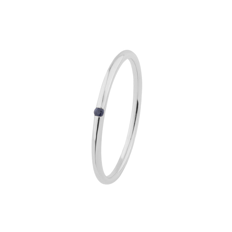 Ring HEDWIG mit Saphir 1.5 mm