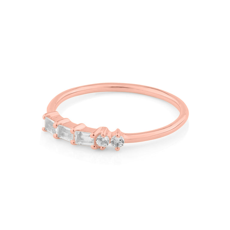 Ring KINGSLEY mit 5 Topasen