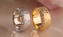 Ring SIMON CREST 10 mm mit Blautopas