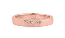 Ring SIMON CREST 3.5 mm mit Blau Topas
