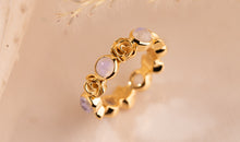 Ring WARUD SINGLE mit Rosenquarz